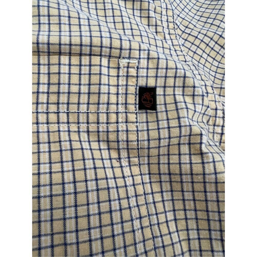 Timberland Men's XXL Checkered Button-Down Shirt - Picture 4 of 7